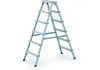 Stufen-Stehleiter Scana B, 2 x 6 Stufen, Arbeitshöhe/Länge 285/140 cm
